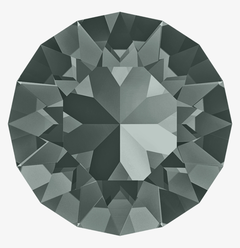 12165 - Swarovski 1088 Black Diamond, transparent png