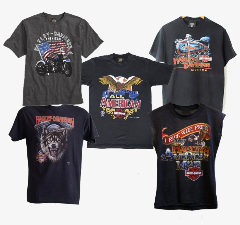 Harley Davidson Tee, transparent png