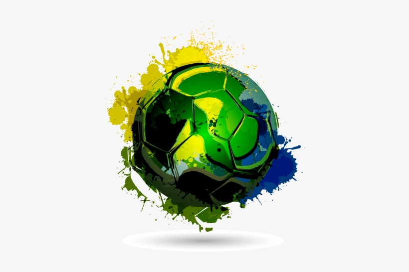 Brazil Vector Splash - Brazil Football Team Png, transparent png