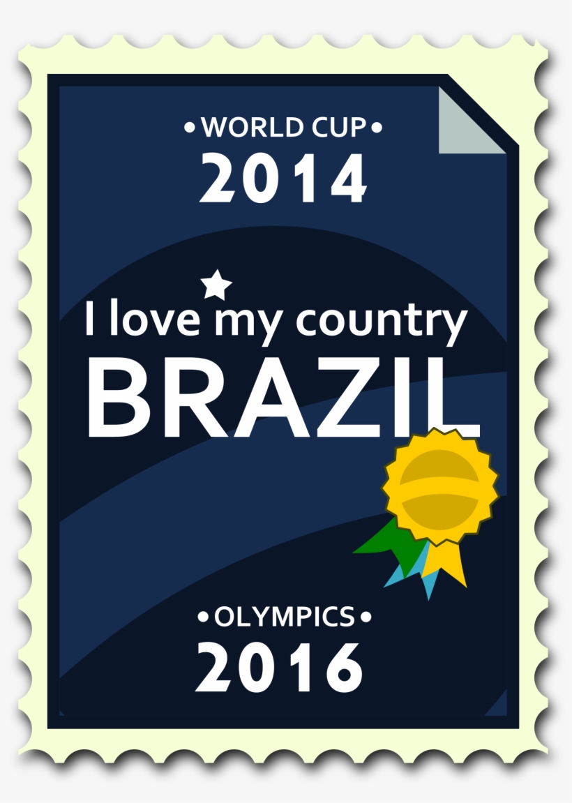 Brazil 2014-2016 Postage Stamp Png Images, transparent png
