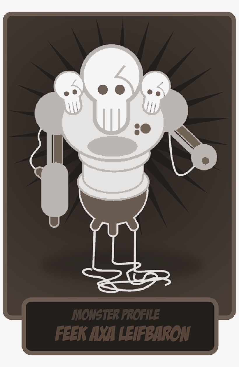 Mb Image/png - Skeleton Monster Design Shower Curtain, transparent png