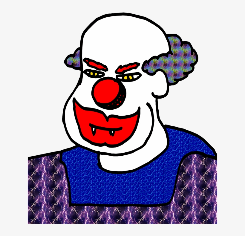 Scaryclown - Lightning Pattern Queen Duvet, transparent png