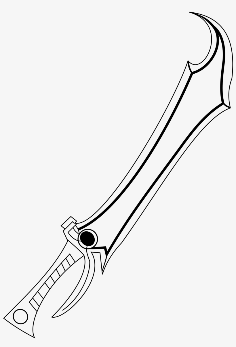 Big Image - Fantasy Sword Clip Art, transparent png