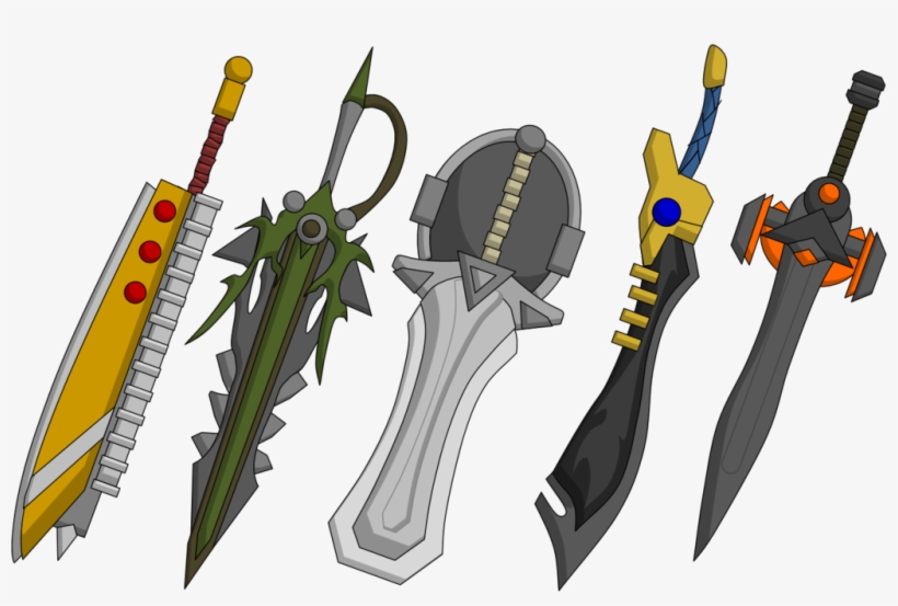 Fantasy Swords By Tmarts - Sword Fantasy Vector, transparent png