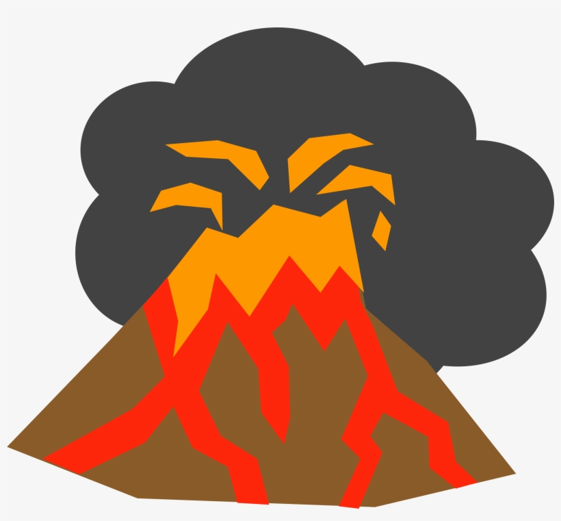 Big Image Png - Volcanic Eruption Clipart Png, transparent png