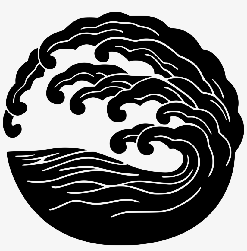 Wave Mon Vector - Samurai Vector Png, transparent png