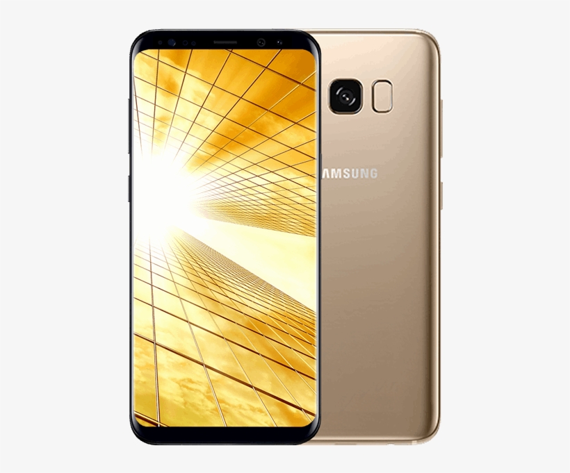 Samsung Galaxy S8 Plus - Gold Samsung Galaxy S8 Plus, transparent png