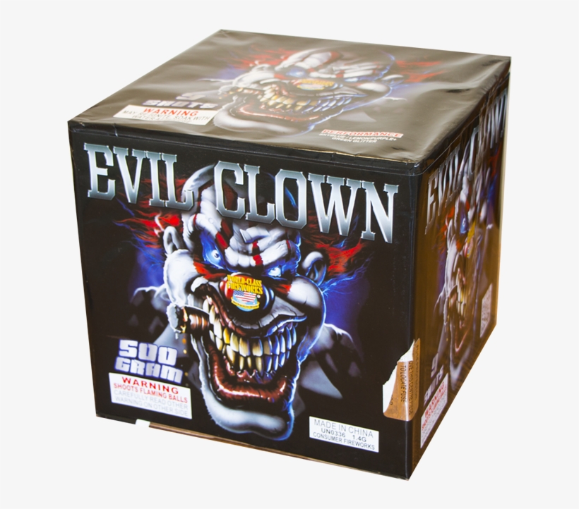 Km30018-27 Evil Clown 6/1 - Clown Face Vinyl Sticker, transparent png