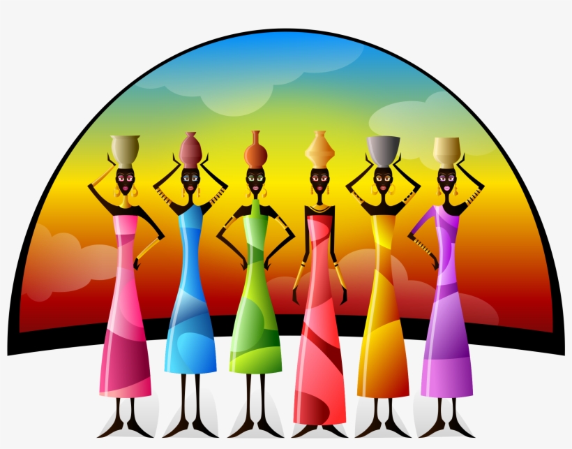 This Free Icons Png Design Of African Women With Vessels, transparent png