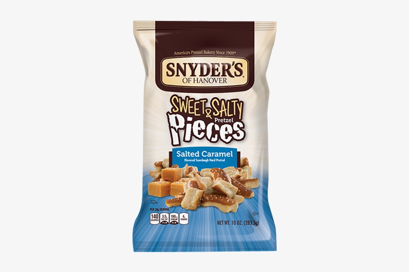 Imagine Buttery Caramel Accented With Flecks Of Salt - Salted Caramel Pretzel Snack, transparent png