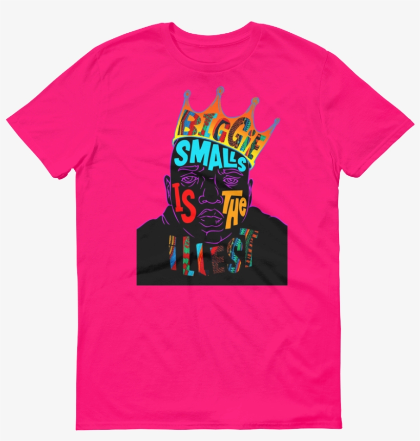 Biggie Smalls Is The Illest Short Sleeve T-shirt - Big Notorious Big Illest Poster Ideal Gift Present, transparent png