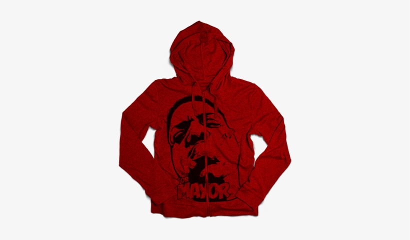 Ready To Die Xx Year Series 'biggie For Mayor 2' Zip-up - Hoodie, transparent png