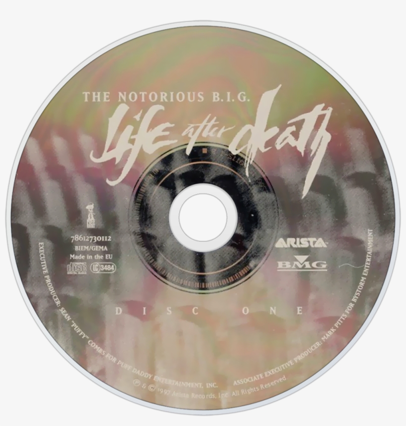 The Notorious B - Biggie Life After Death Cd, transparent png