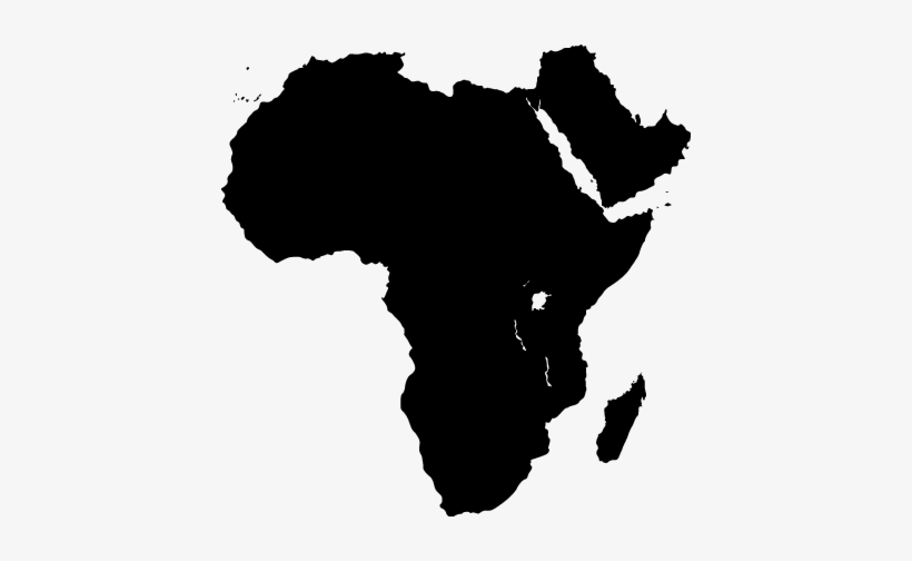 Believe - Silueta De Africa, transparent png