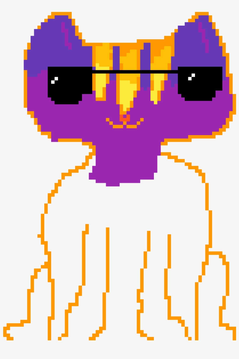 Flying Galaxy Cat - Cartoon, transparent png
