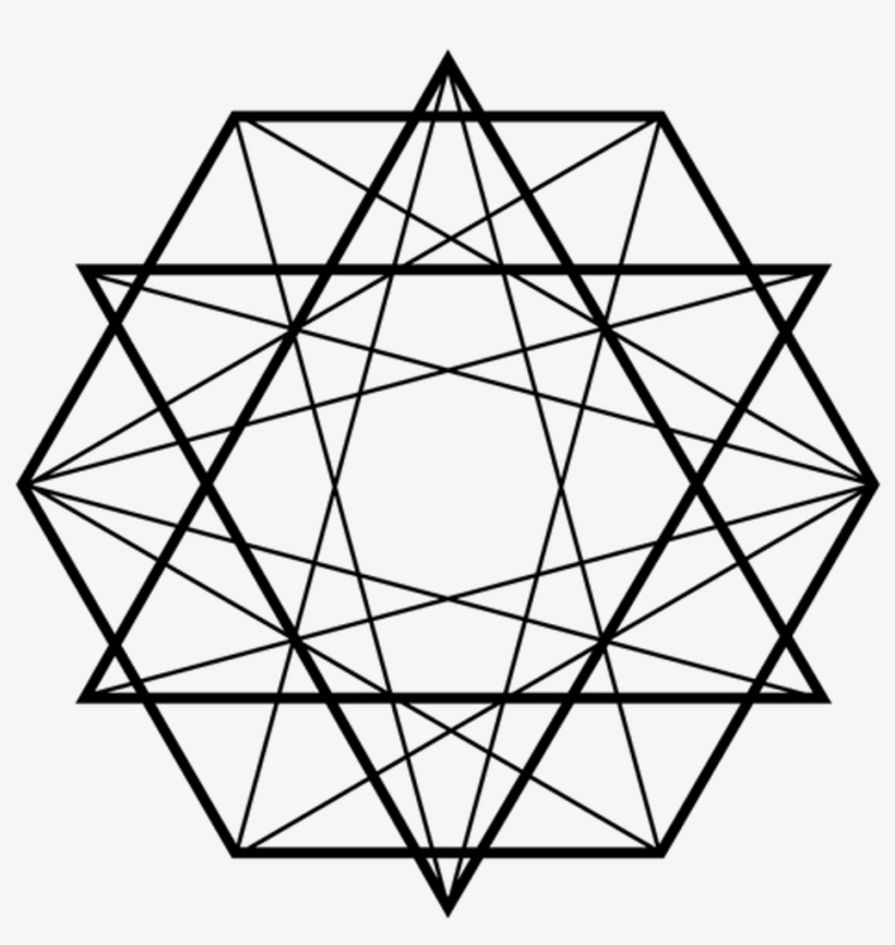 Geometric/kpop Aesthetic Geometric Geometric Shape - Sacred Geometry Png, transparent png