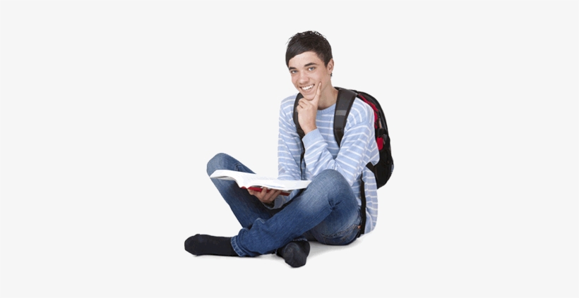 My Student Loan Information - Student Sitting Png, transparent png