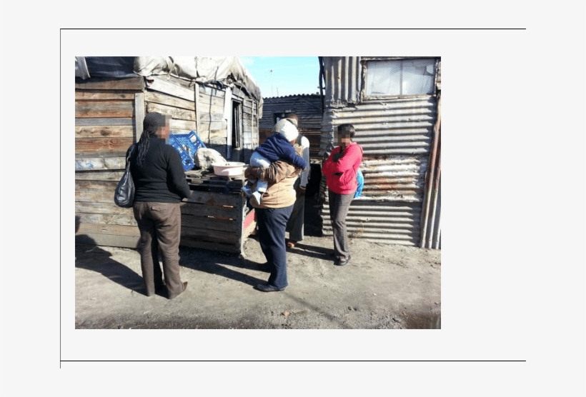 Students With Health Promoter In A Township, Grabouw - Grabouw, transparent png