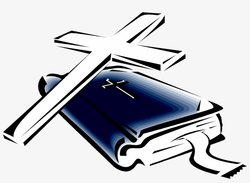 9 Have I Not Commanded You Be Strong And Courageous - Holy Bible And Cross Clipart, transparent png