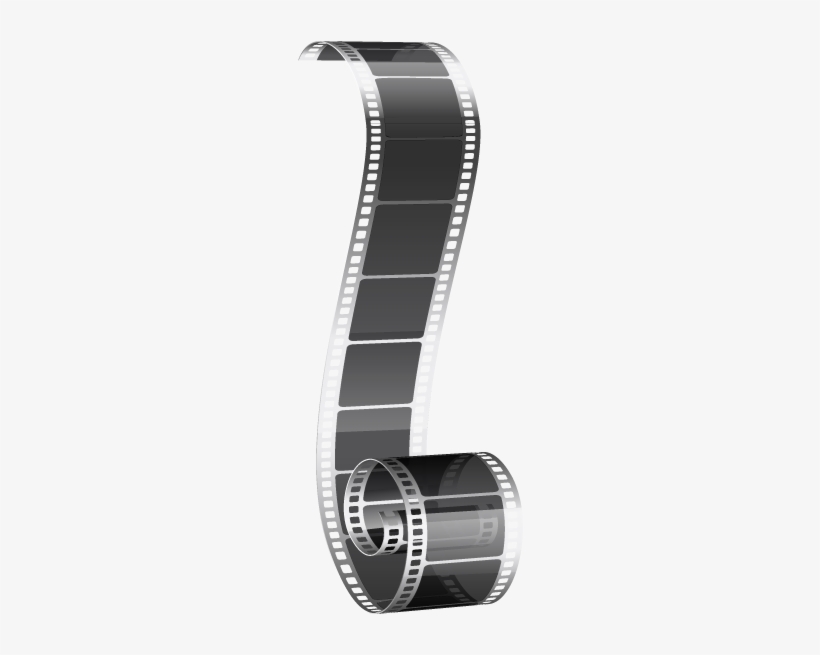 Film Strip Short Grey - Photographic Film, transparent png