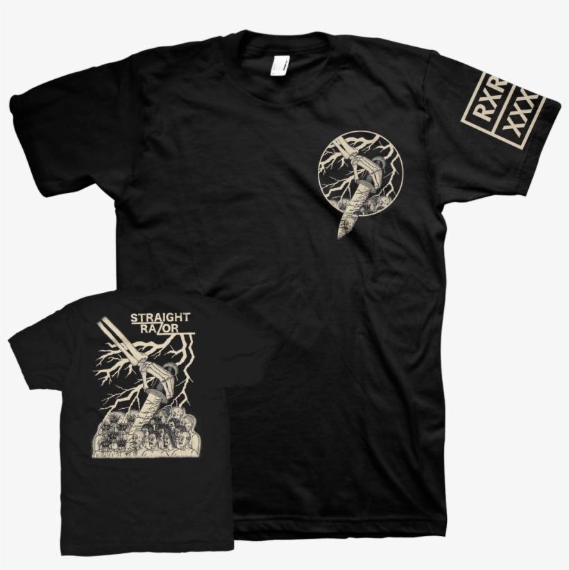 Straight Razor "decapitation" Black - Modern Life Is War T Shirt, transparent png