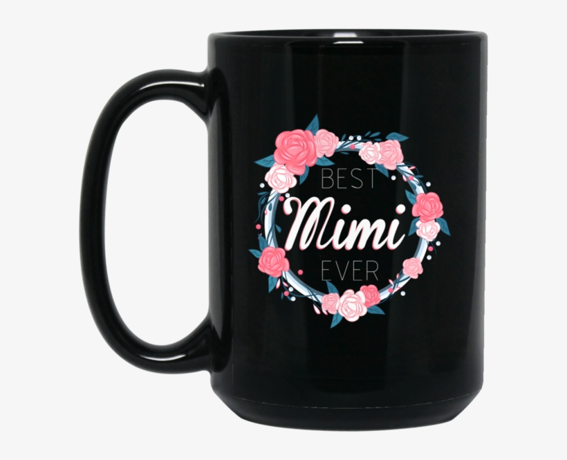 Best Mimi Ever - Golf Stud Black 15oz Mug, transparent png