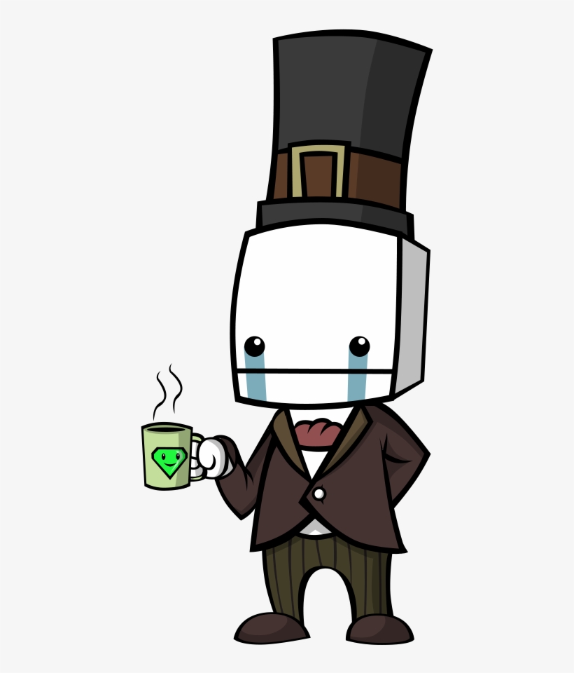 The Walking Definition Of Handsome Gentlemen - Battleblock Theater Hatty Hattington Png, transparent png