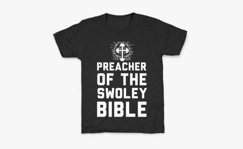 Preacher Of The Swoley Bible Kids T-shirt - Shirt, transparent png