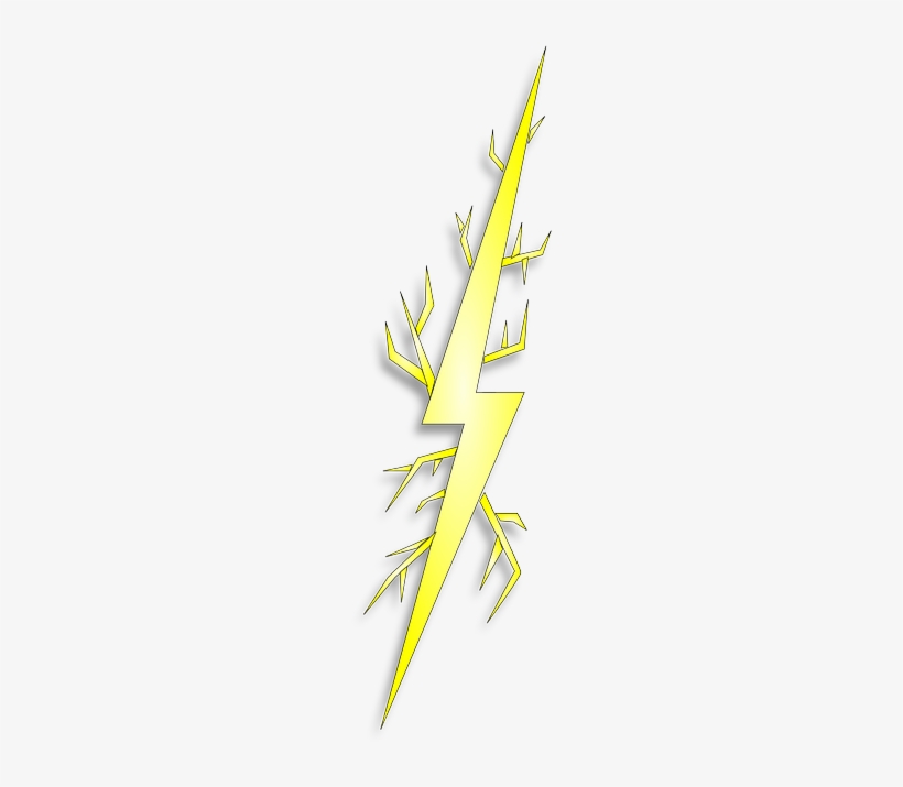 Lightning Bolt, Lightning, Bolt, Yellow, Vpn - Lightning Bolt Clipart, transparent png