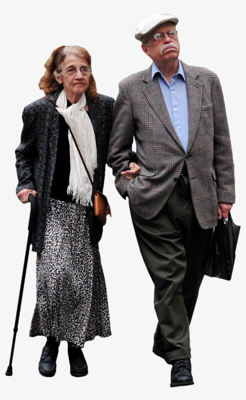 Share This Image - Old People Png, transparent png