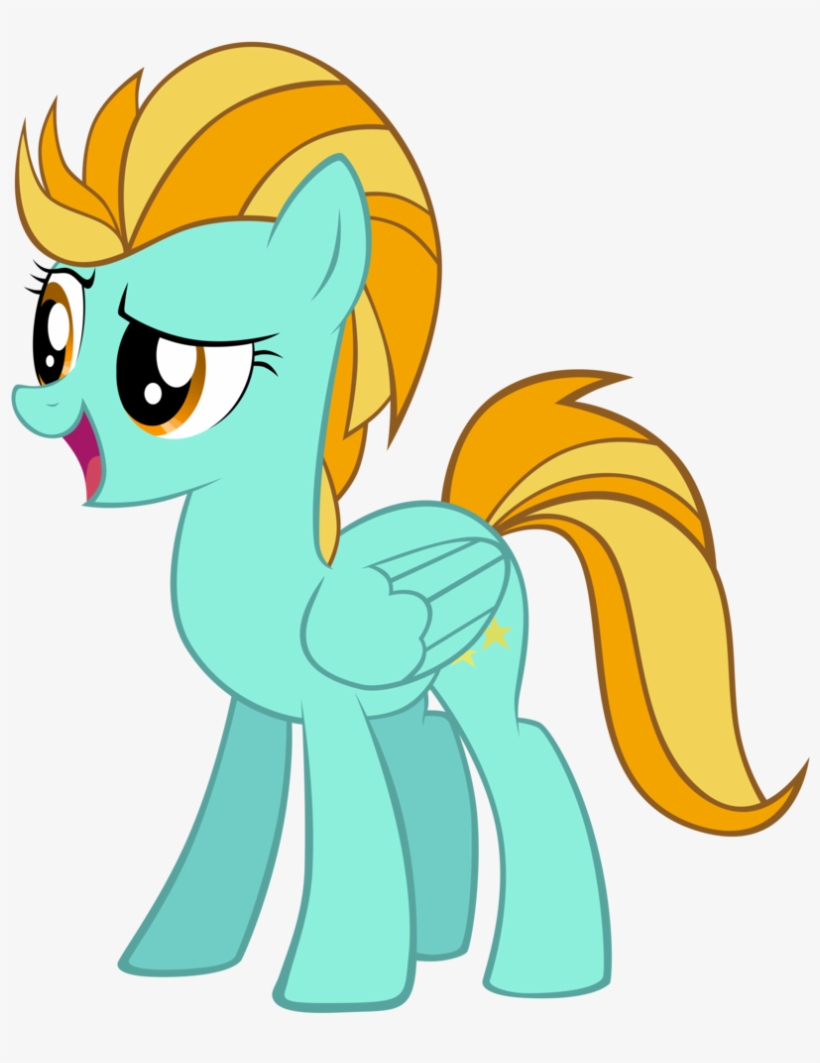 Bluedawntears, Lightning Dust, Safe, Simple Background, - Mlp Lightning Dust And Rainbow Dash, transparent png