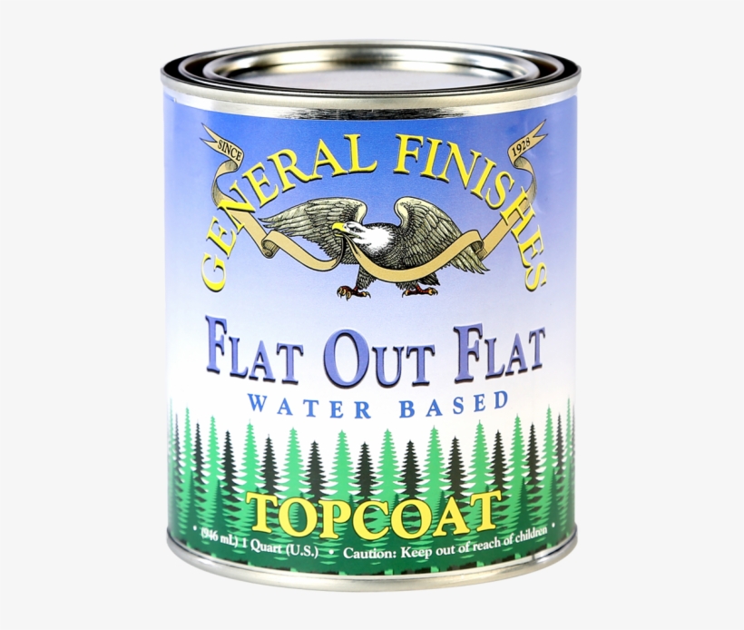 Transparent Acrylic Painting Lovely Flat Out Flat Self - General Finishes Flat Out Flat Topcoat Quart, transparent png