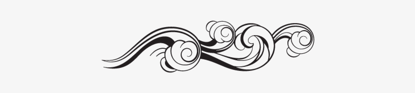 Wave Design Black And White, transparent png