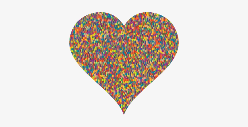 Clip Art-holidays Heart Confetti Valentine's Day Red - Confetti Heart, transparent png