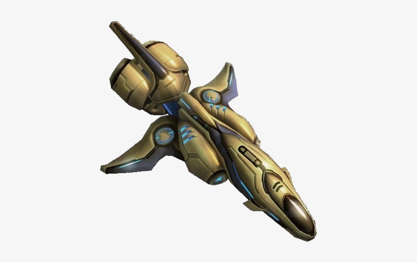 Scout - Png - Starcraft Protoss Scout, transparent png