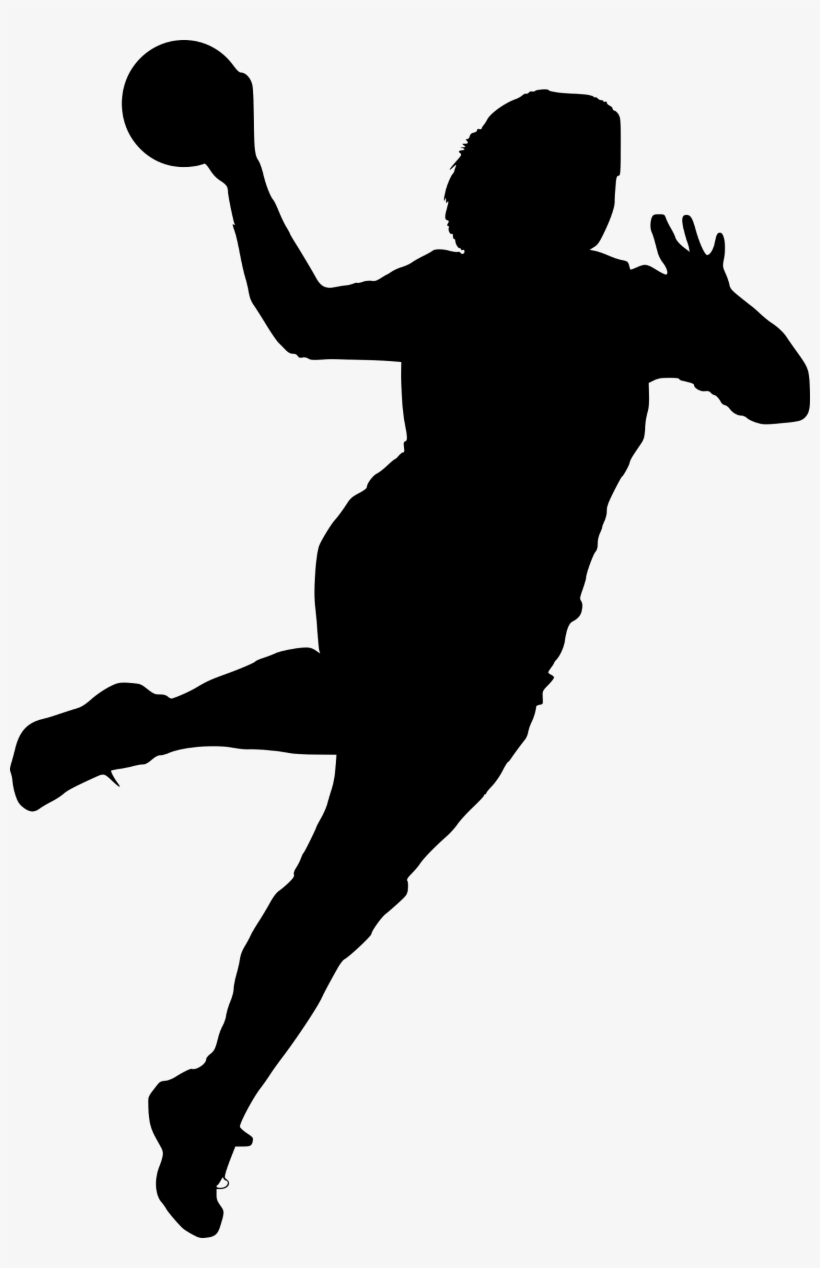 Silhouette Sports At Getdrawings - Handball Silhouette Png, transparent png