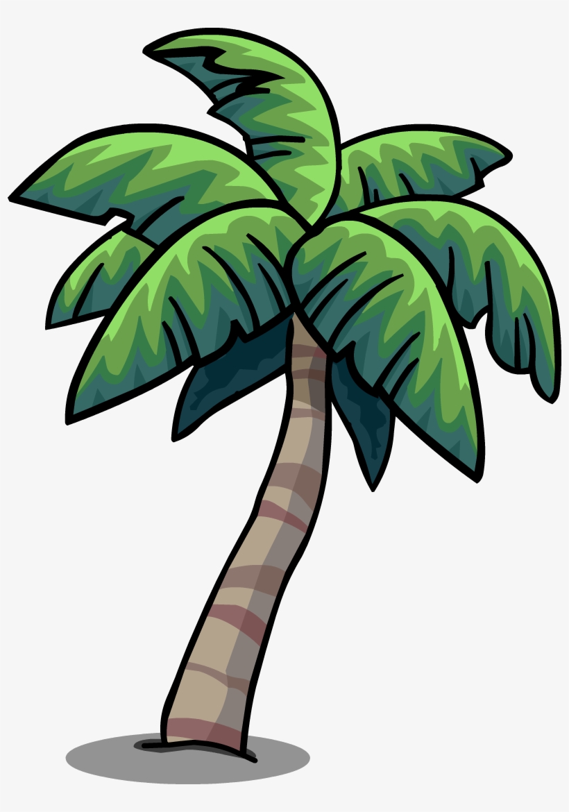 Tropical Palm In-game - Club Penguin, transparent png