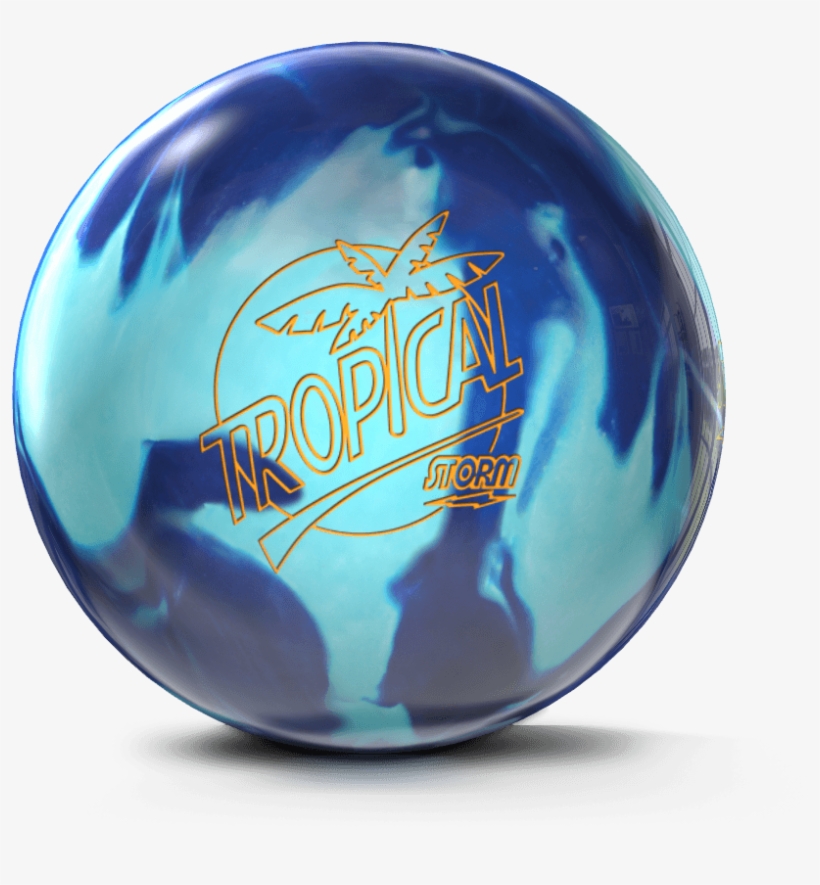 Teal/blue Tropical Png - Storm Tropical Storm Bowling Ball, transparent png