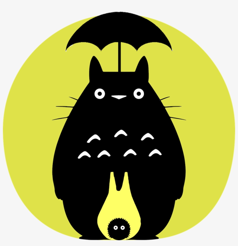 Nerd Pumpkin Clipart - Totoro Pumpkin Carving Template, transparent png