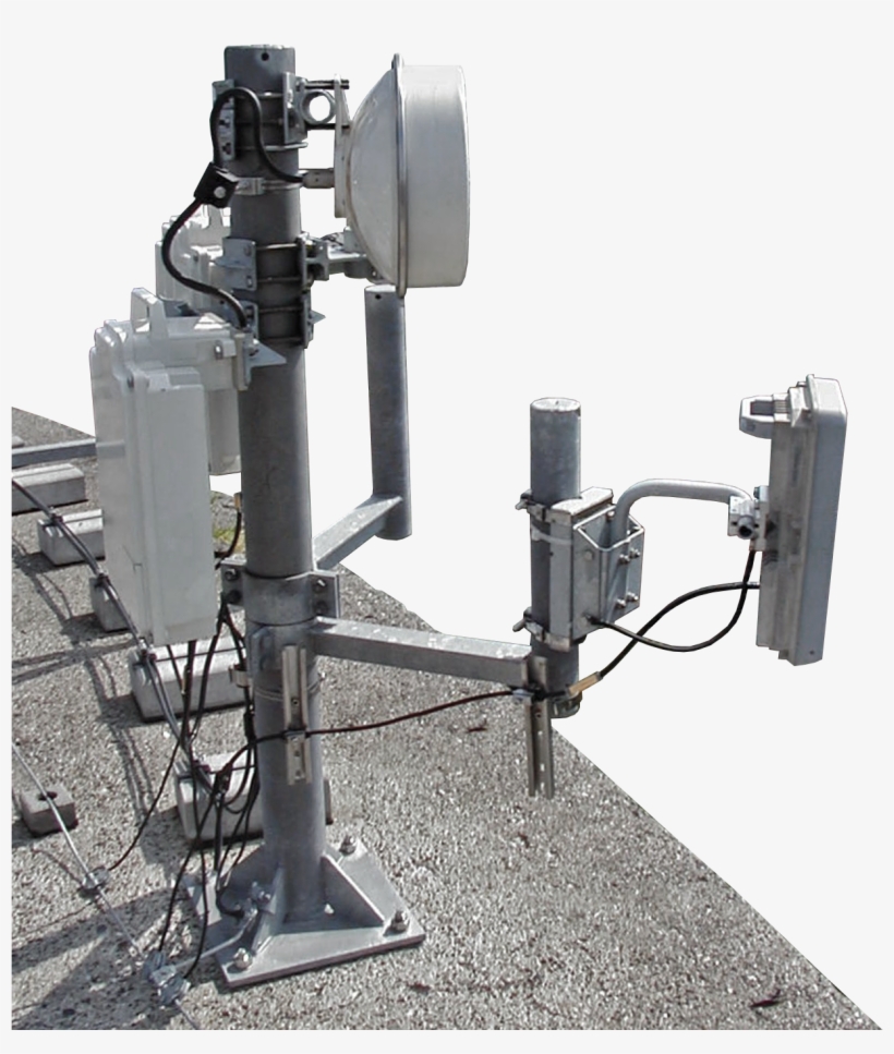 Concrete Mounted Galvanised Pole For Rooftop - Galvanization, transparent png