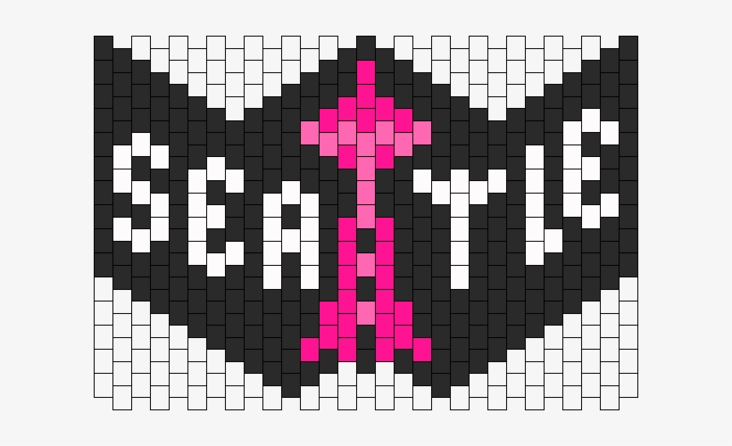 Seattle Space Needle Sub Zero Mask Bead Pattern - Space Needle Perler Beads, transparent png