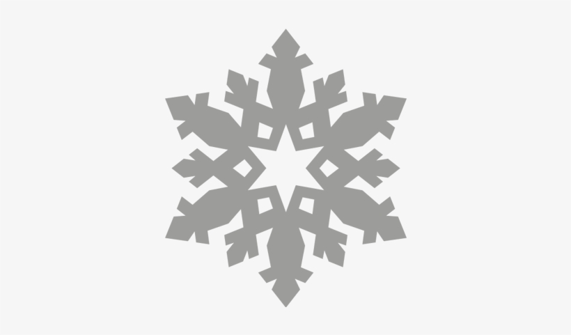 Copo De Nieve - Pront Scherenschnitt Schneeflocken Schwarz (297x63mm), transparent png