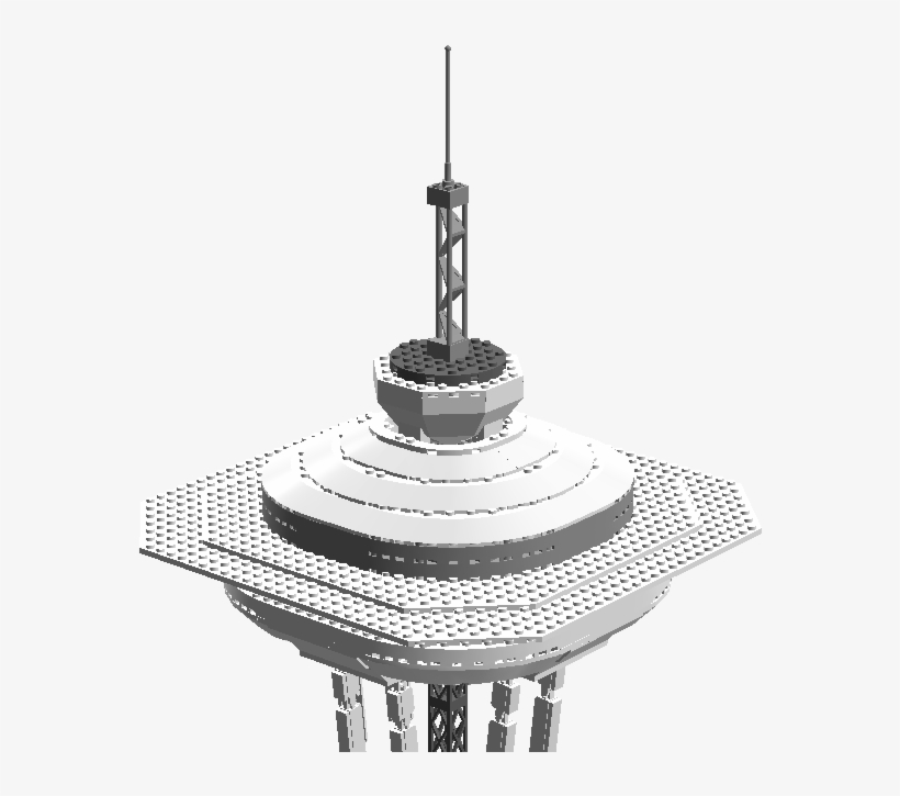 Lego Space Needle - Control Tower, transparent png