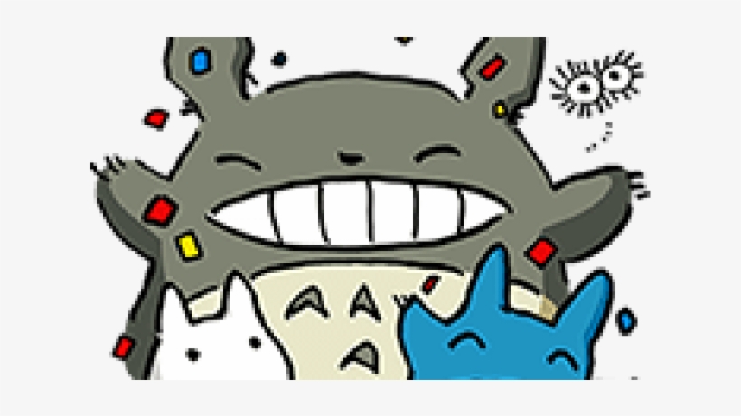 Line 貼圖 龍 貓, transparent png