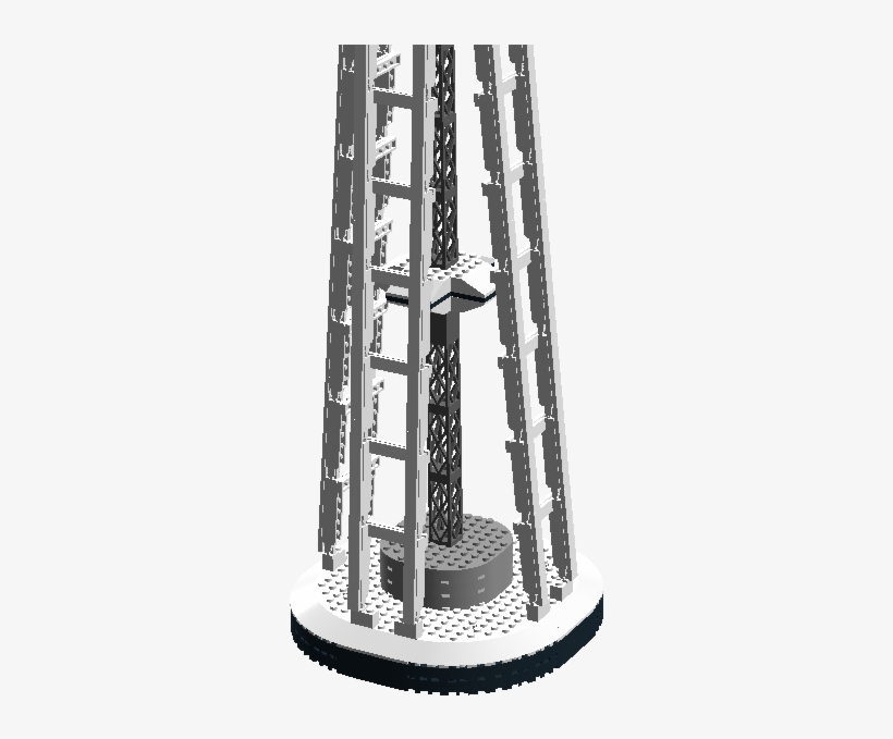 Lego Space Needle - Roller Coaster, transparent png