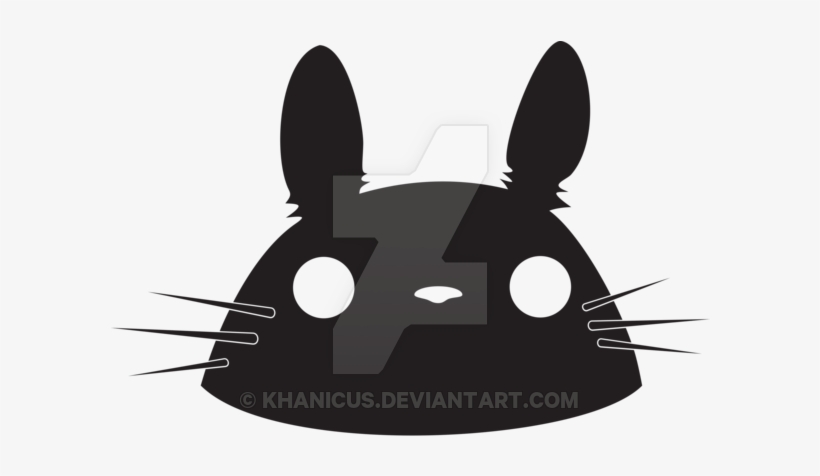 Tonari No Totoro - Totoro Silhouette, transparent png