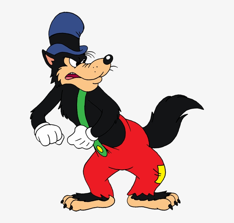 Zeke The Big Bad Wolf By Bennythebeast-d41qa2o - Big Bad Wolf, transparent png