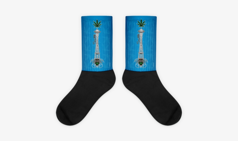 Seattle Space Needle - Sock, transparent png