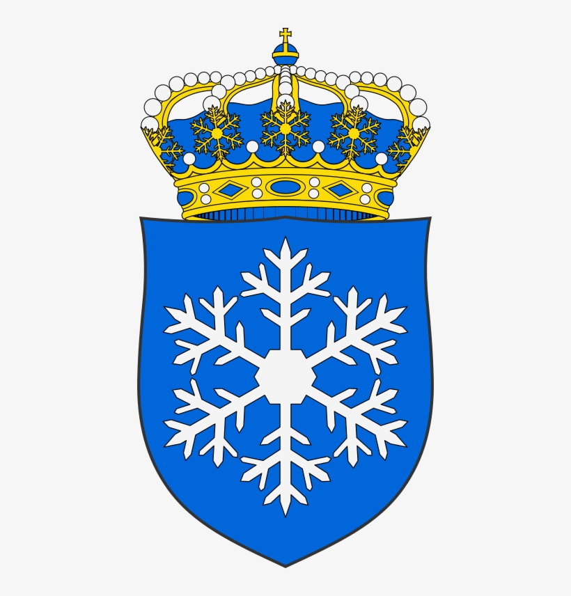 Escudo De La Reina De Las Nieves - Emblem, transparent png