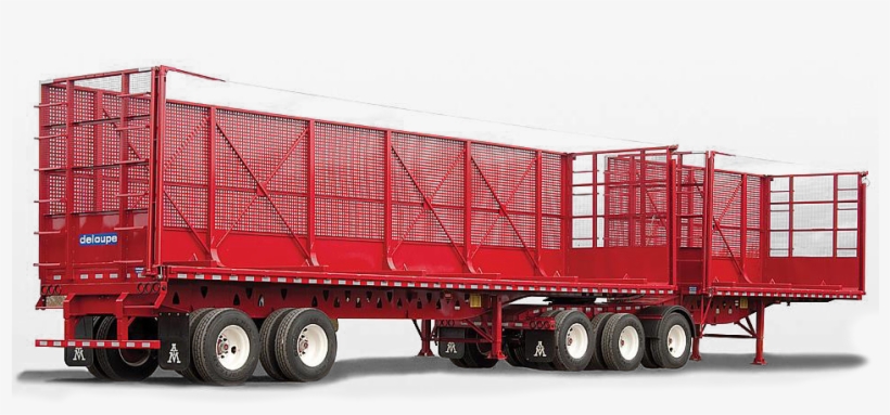 Carcasse-auto - Scrap Car Hauling Trailers, transparent png